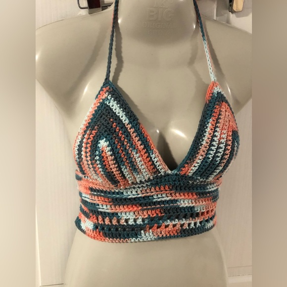 Beach halter top, brand new, handmade - Picture 3 of 6